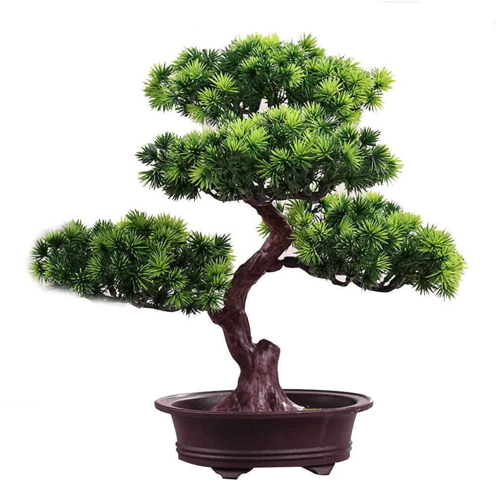 Festival Potted Plant Simulation Decorative Bonsai Home Office Pine Tree Gift DIY Ornament Lifelike Accessory Artificial Bonsai