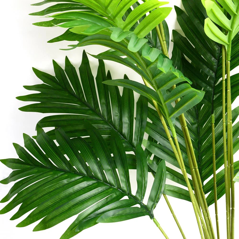 Large Artificial Palm Tree Faux Tropical Plants for Home Party Office Wedding Luau Theme Decor Outdoor Garden Patio Decorations