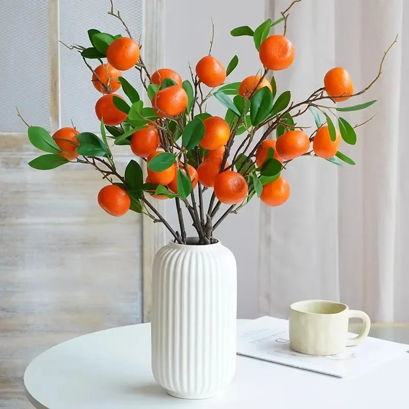 Artificial Plants for Home Decoration Fake Fruits Bonsai Tree  Garden Decoration  Plantas Artificiales  Wall Hanging Decor