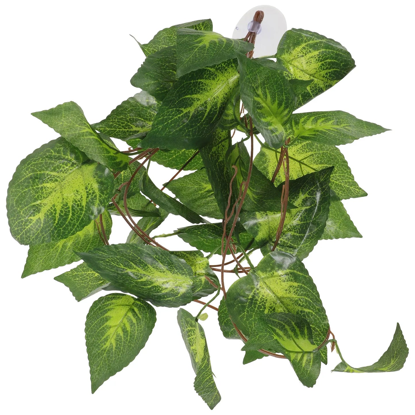Lifelike Artificial Reptile Plants Durable Fake Plant Decor For Terrarium Turtle Fish Tank Aquarium Landscape Ornament Safe