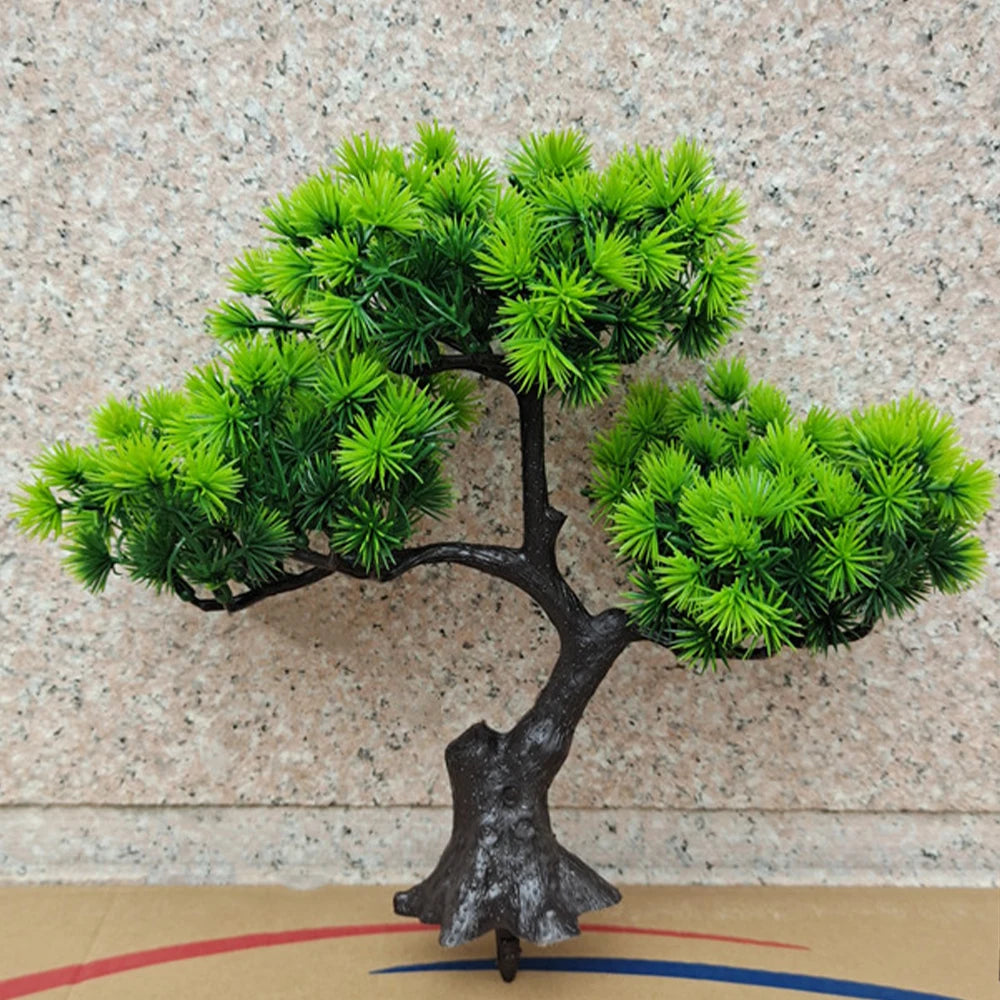 Artificial Bonsai Tree Fake Plants for Home Decor Living Room Bathroom Bookshelf Entryway Table Wall Shelf Modern Farmhouse