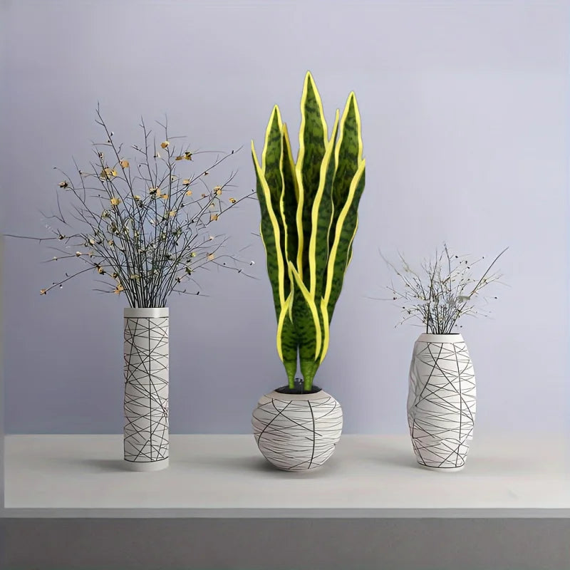 2 Pieces Of Artificial Plants (Approximately 65 Centimeters), Fake Sandwich Trees, Perfect For Simulating Plant Pots Suitable