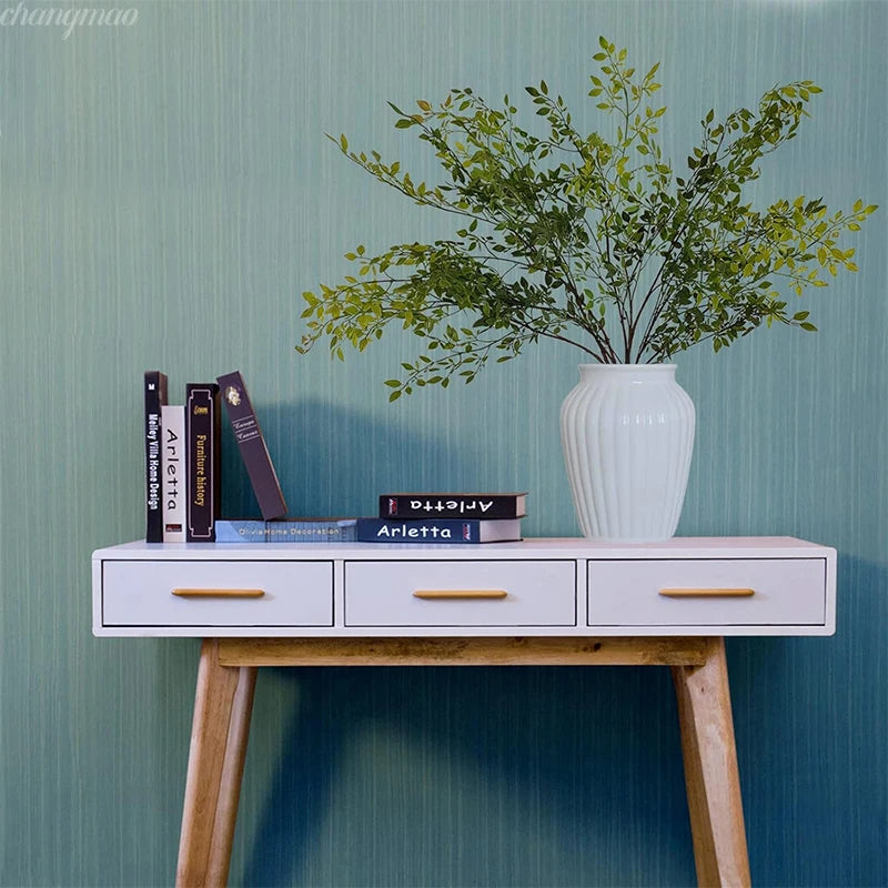 Artificial Green Plant 43.3 inch Fake Eucalyptus Leaf Flower Arrangement Accessories Wedding Home Room Decoration Fake Plants