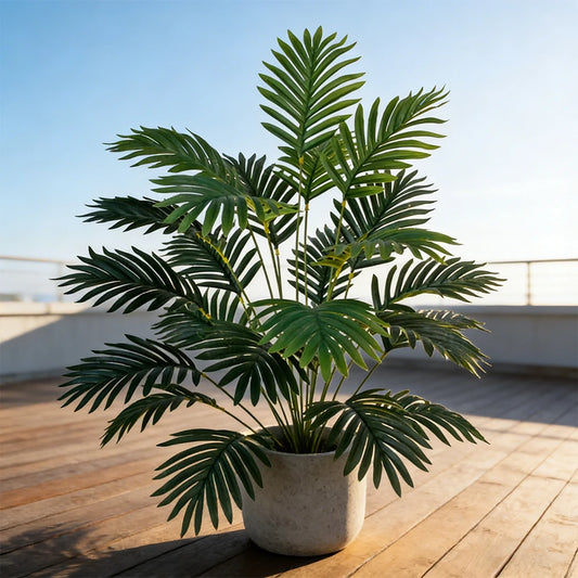Large Artificial Palm Tree Faux Tropical Plants for Home Party Office Wedding Luau Theme Decor Outdoor Garden Patio Decorations