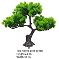 Artificial Bonsai Tree Fake Plants for Home Decor Living Room Bathroom Bookshelf Entryway Table Wall Shelf Modern Farmhouse