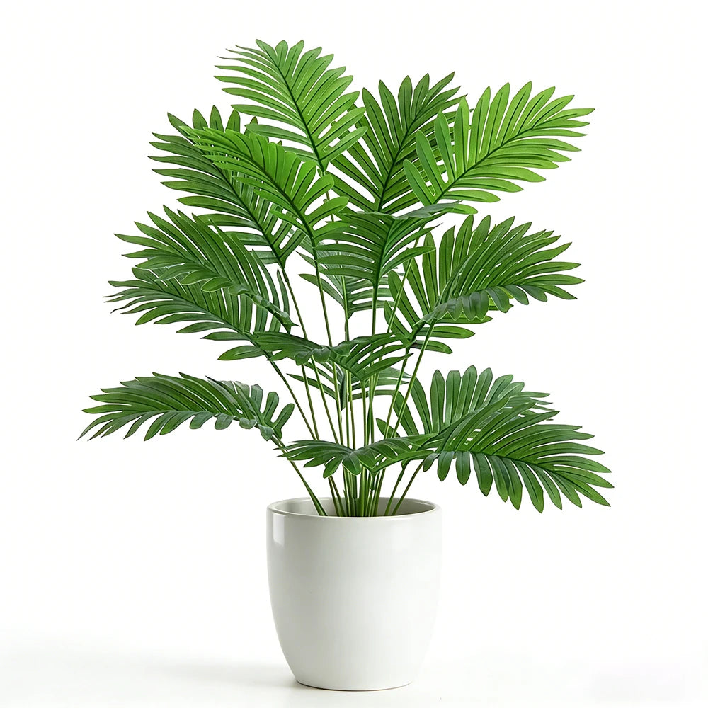 Large Artificial Palm Tree Faux Tropical Plants for Home Party Office Wedding Luau Theme Decor Outdoor Garden Patio Decorations