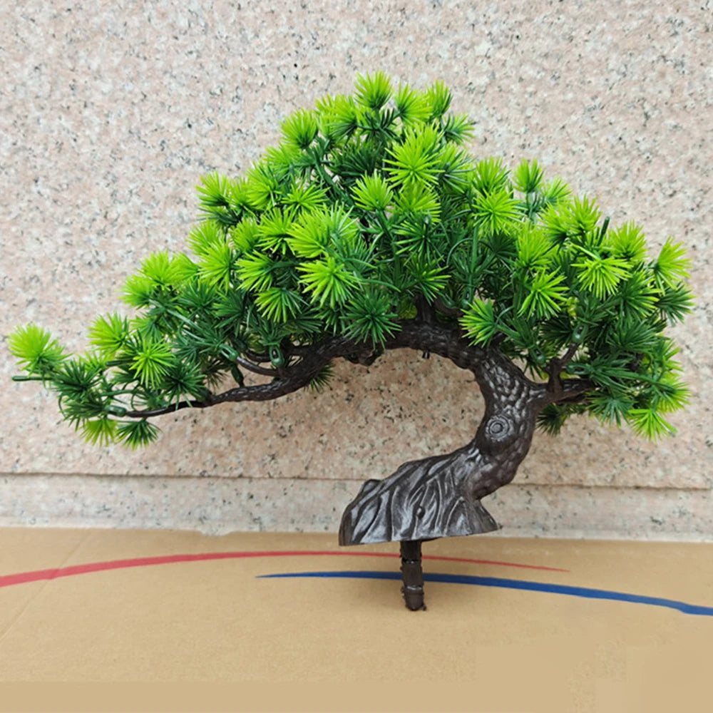 Artificial Bonsai Tree Fake Plants for Home Decor Living Room Bathroom Bookshelf Entryway Table Wall Shelf Modern Farmhouse