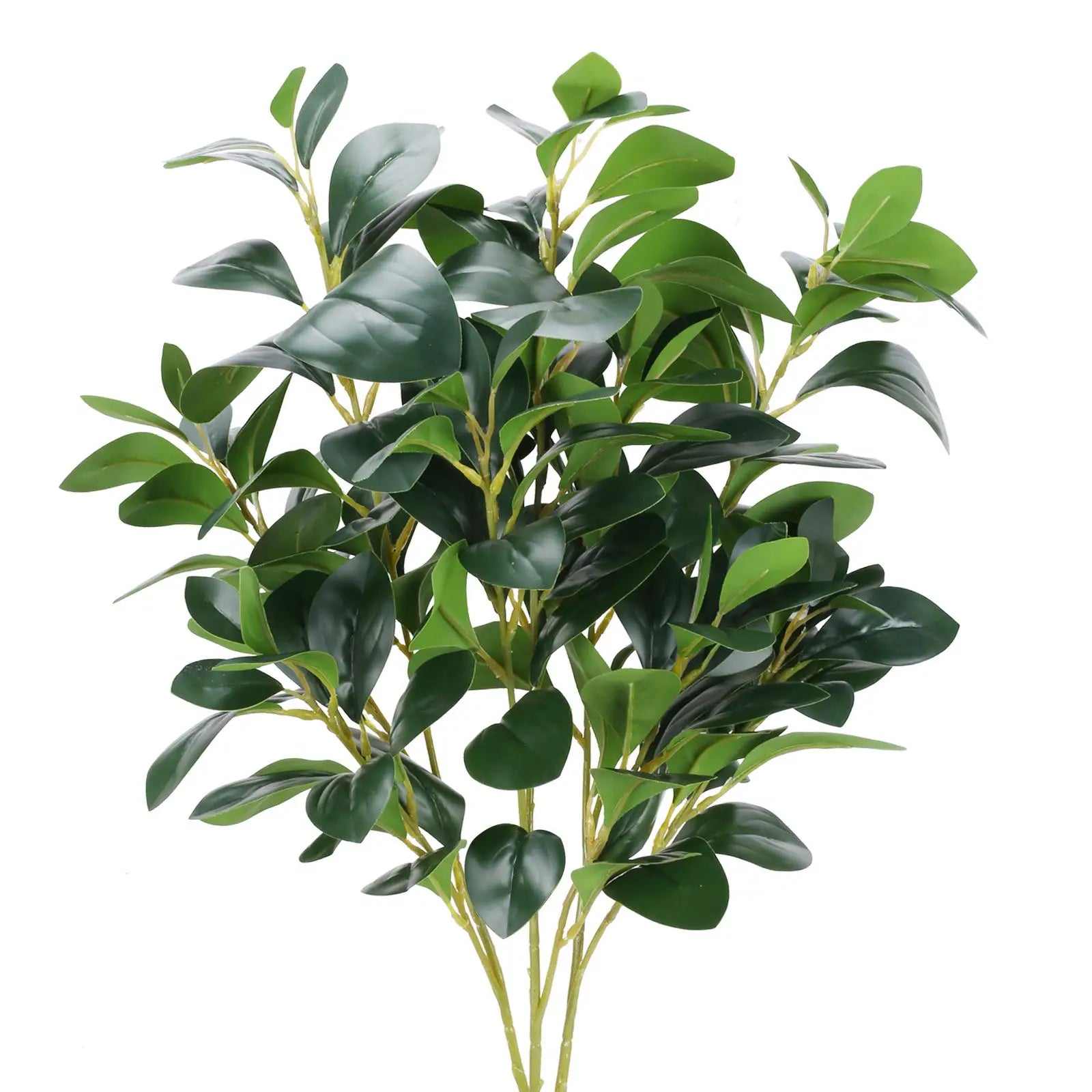 3PCS Artificial Decorative Plants Faux Greenery for Home Indoor Outdoor Garden Balcony Decor Hight Quality Green Leaves